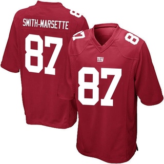 Game Ihmir Smith-Marsette Men's New York Giants Alternate Jersey - Red