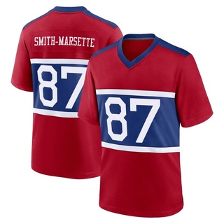 Game Ihmir Smith-Marsette Men's New York Giants Century Alternate Jersey - Red