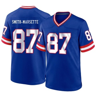 Game Ihmir Smith-Marsette Men's New York Giants Classic Jersey - Royal