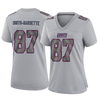 Game Ihmir Smith-Marsette Women's New York Giants Atmosphere Fashion Jersey - Gray