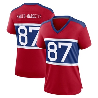 Game Ihmir Smith-Marsette Women's New York Giants Century Alternate Jersey - Red