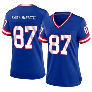 Game Ihmir Smith-Marsette Women's New York Giants Classic Jersey - Royal