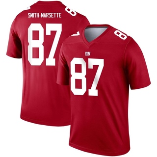 Legend Ihmir Smith-Marsette Men's New York Giants Inverted Jersey - Red