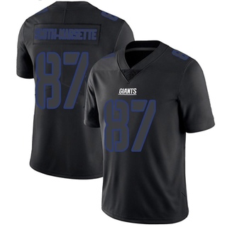 Limited Ihmir Smith-Marsette Youth New York Giants Jersey - Black Impact
